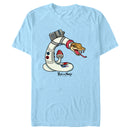 Men's Rick And Morty Beware Of The Space Snake T-Shirt
