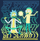 Men's Rick And Morty Get Schwifty Dance T-Shirt