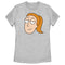 Women's Rick And Morty Smiling Summer Big Head Portrait T-Shirt