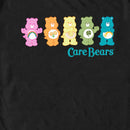 Men's Care Bears Colorful Line Up T-Shirt