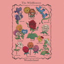 Junior's Alice in Wonderland The Wildflowers Chart Sweatshirt