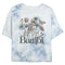 Junior's Bambi Floral Color Sketch T-Shirt