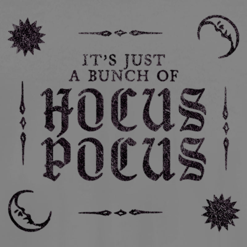Junior's Hocus Pocus It's Just a Bunch Text T-Shirt