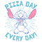 Boy's Lilo & Stitch Pizza Day Every Day Stitch T-Shirt