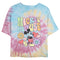 Junior's Mickey & Friends Groovy Hearts and Smilies Logo T-Shirt