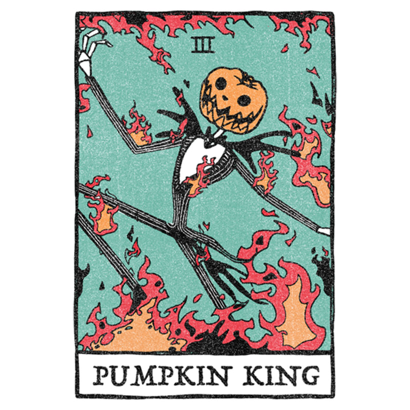 Women's The Nightmare Before Christmas Pumpkin King Card T-Shirt