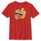 Boy's Fortnite Durr Burger Sticker T-Shirt