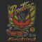 Junior's General Motors Distressed Retro Pontiac Firebird Logo Sweatshirt