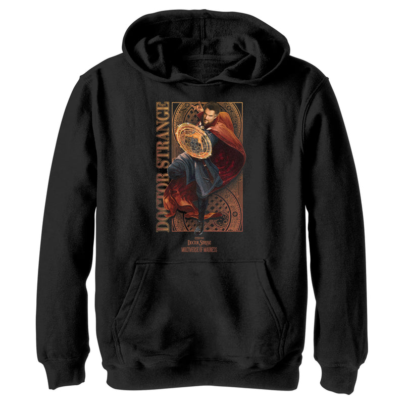 Boy's Marvel Doctor Strange in the Multiverse of Madness Magic Doctor Pull Over Hoodie