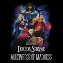 Women's Marvel Doctor Strange in the Multiverse of Madness Distressed Group Shot T-Shirt