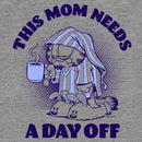 Women's Garfield This Mom Needs a Day Off Racerback Tank Top