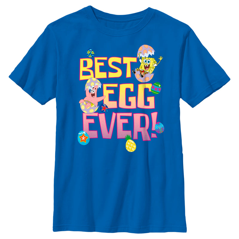 Boy's SpongeBob SquarePants Easter Best Egg Ever Friends T-Shirt