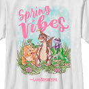 Boy's The Land Before Time Spring Vibes Littlefoot and Friends T-Shirt