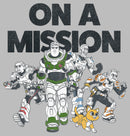 Boy's Lightyear On a Mission Group Pull Over Hoodie