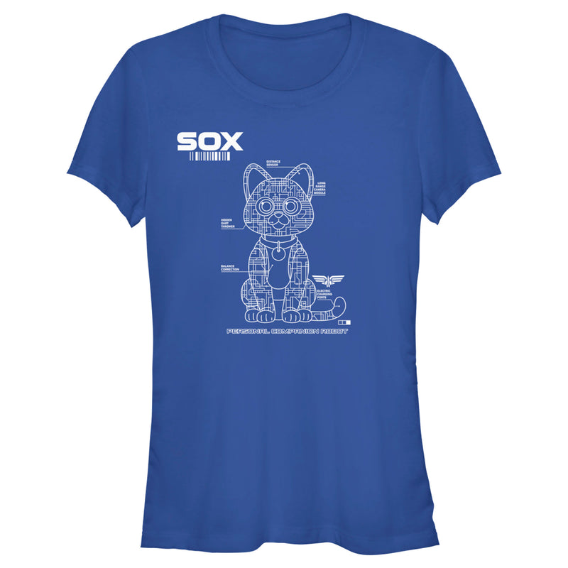 Junior's Lightyear Sox Blueprint T-Shirt