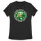 Women's Star Wars: The Mandalorian St. Patrick's Day Grogu Luck is Strong with this One Distressed T-Shirt
