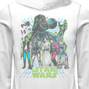 Men's Star Wars: The Empire Strikes Back Green Logo Back Poster Pull Over Hoodie