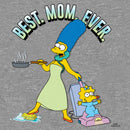 Junior's The Simpsons Marge Best. Mom. Ever. Cowl Neck Sweatshirt