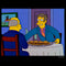 Men's The Simpsons Skinner and Chalmers Steamed Hams Scene T-Shirt