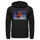 Men's The Simpsons Homer in Hell Pull Over Hoodie