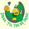 Men's The Simpsons St. Patrick's Day Barney Drink 'Til You're Irish! T-Shirt