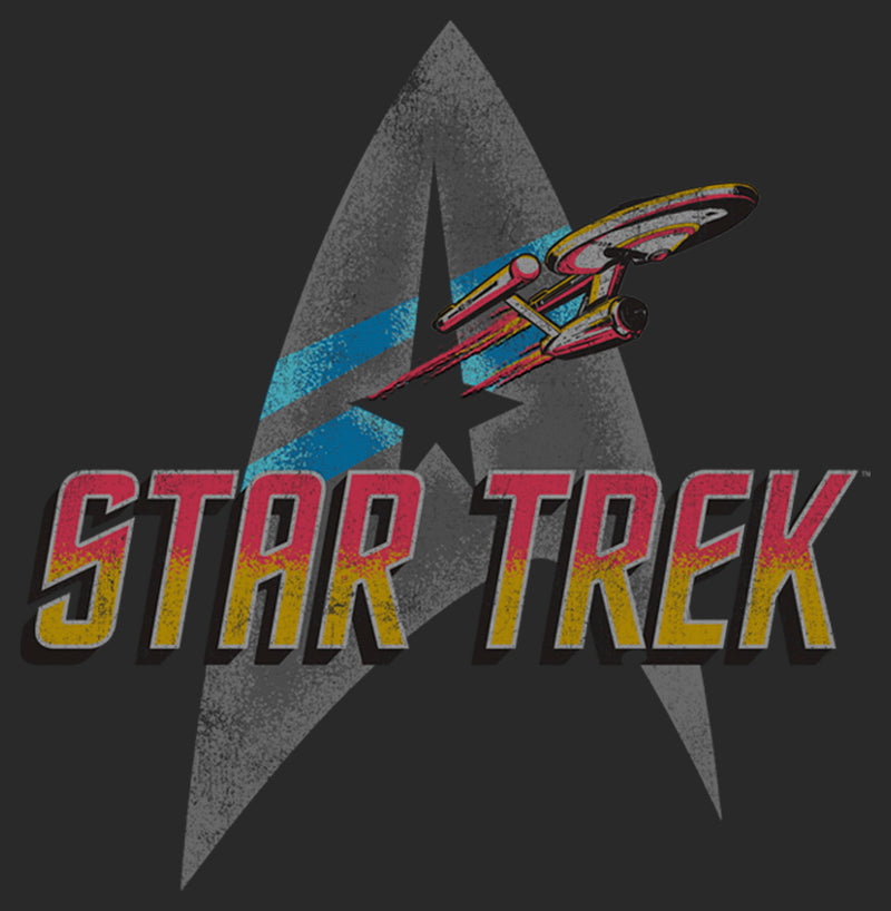 Men's Star Trek Retro Starfleet Logo T-Shirt