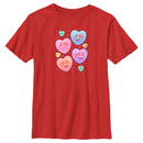 Boy's Teenage Mutant Ninja Turtles Candy Hearts T-Shirt