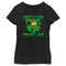 Girl's Teenage Mutant Ninja Turtles St. Patrick's Day Raphael Don't Push Your Luck T-Shirt