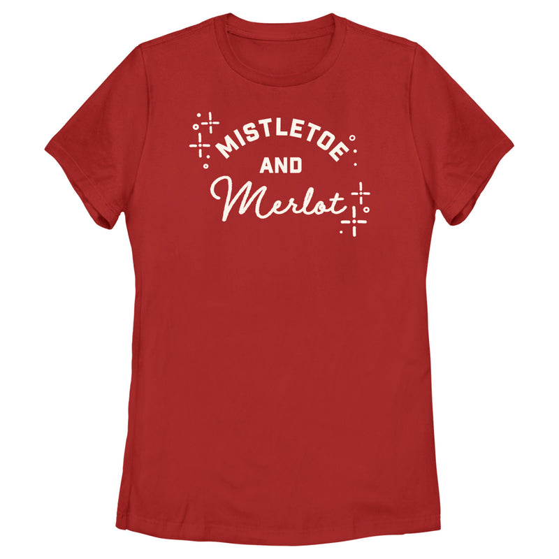 Women's Lost Gods Mistletoe and Merlot T-Shirt