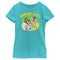 Girl's Looney Tunes Super Egg-Cited Group Portrait T-Shirt
