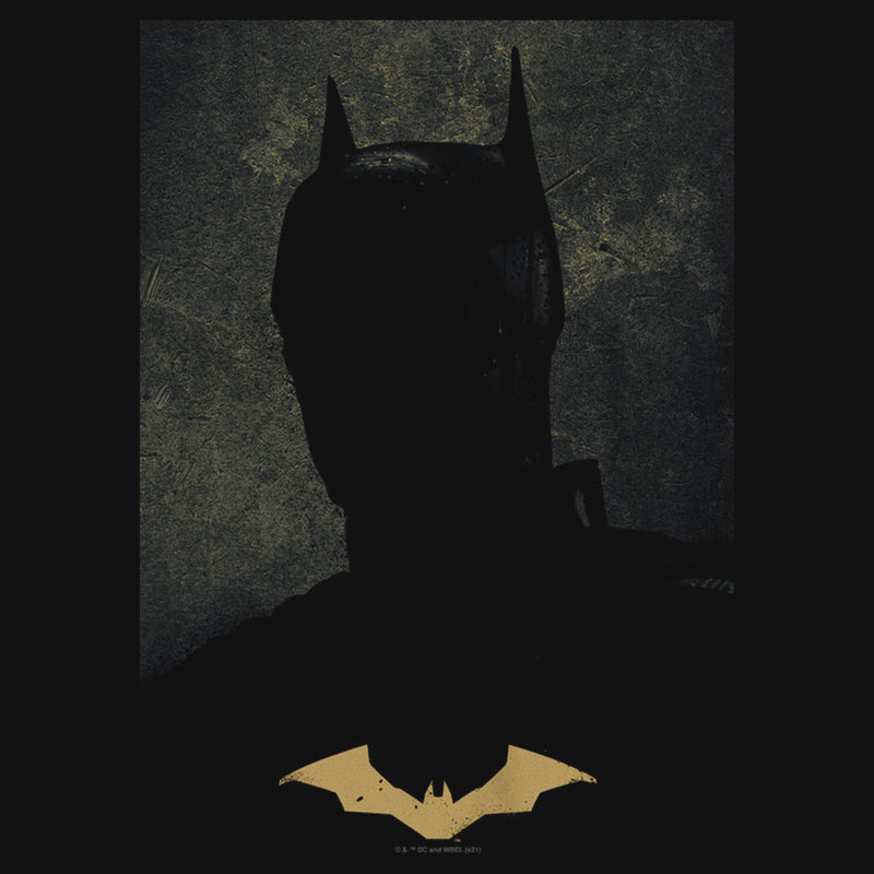 Girl's The Batman Silhouette Portrait T-Shirt