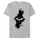 Men's The Batman Mirror Riddler Skyline T-Shirt