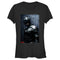Junior's The Batman In the Rain Poster T-Shirt