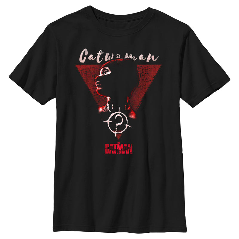 Girl's The Batman Catwoman Poster T-Shirt