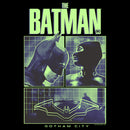 Junior's The Batman Dark Knight and Catwoman Panels T-Shirt