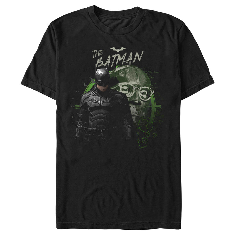 Men's The Batman Riddler and the Dark Knight T-Shirt