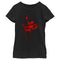 Girl's The Batman Red Shadows T-Shirt