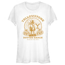Junior's Yellowstone Floral John Dutton Ranch Montana T-Shirt