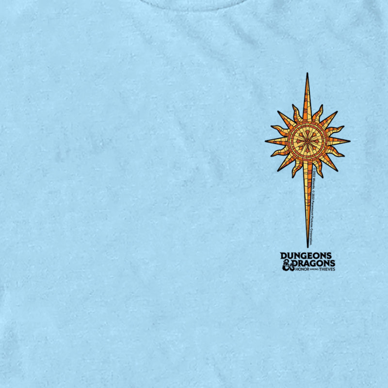 Men's Dungeons & Dragons: Honor Among Thieves Sun Icon T-Shirt