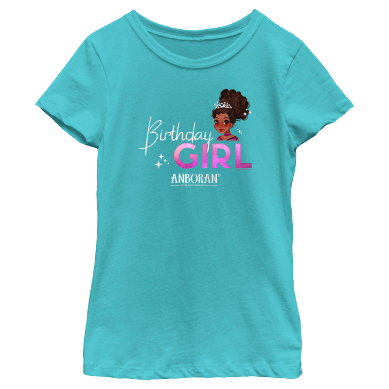 Girl's Anboran Chandeleia Birthday Girl T-Shirt