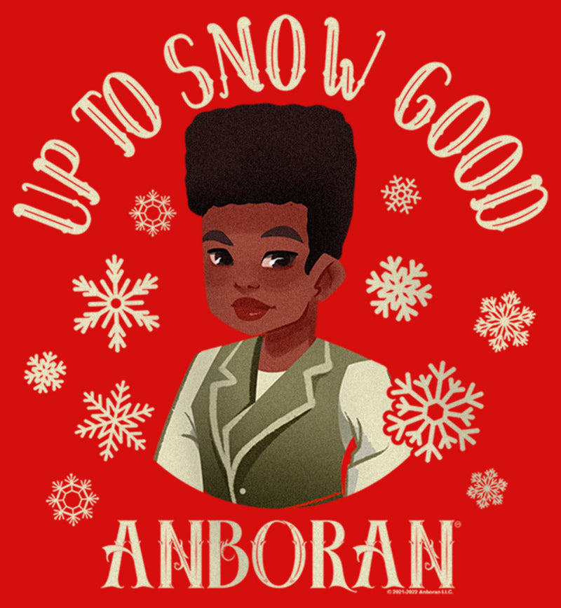 Girl's Anboran Christmas Prince Sakima Up to Snow Good T-Shirt