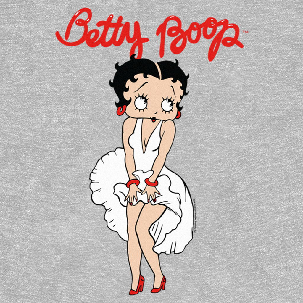 Women's Betty Boop Classic White Dress Betty T-Shirt – Fifth Sun