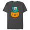 Men's Adventure Time Halloween BMO Jack-o'-lantern T-Shirt