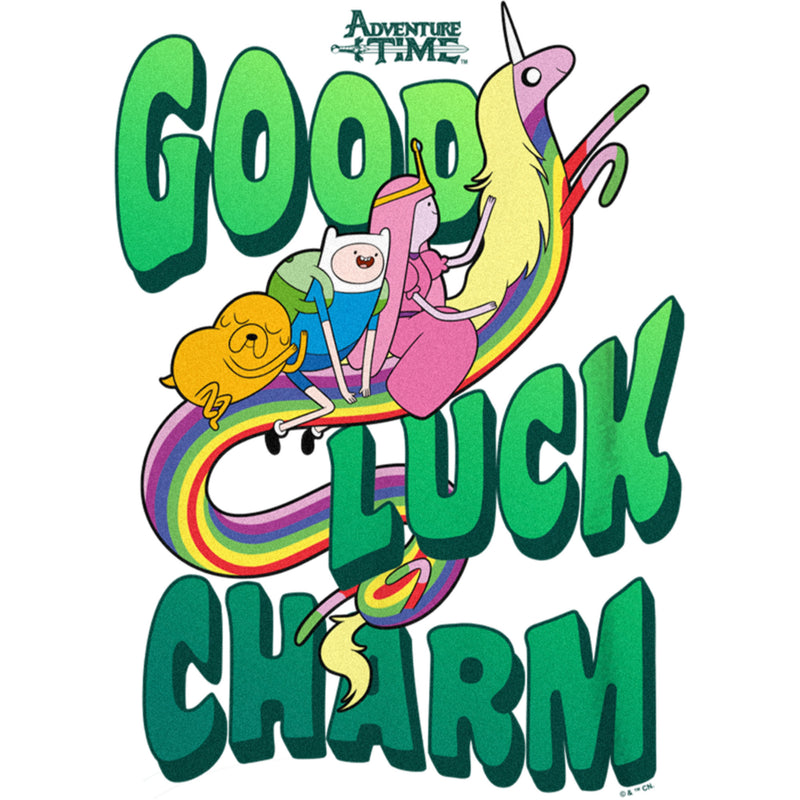 Boy's Adventure Time Good Luck Charm T-Shirt