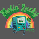 Girl's Adventure Time Feelin' Lucky BMO T-Shirt
