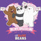Junior's We Bare Bears Be My Valentine T-Shirt