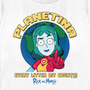 Women's Rick and Morty Planetina Every Litter Bit Counts T-Shirt