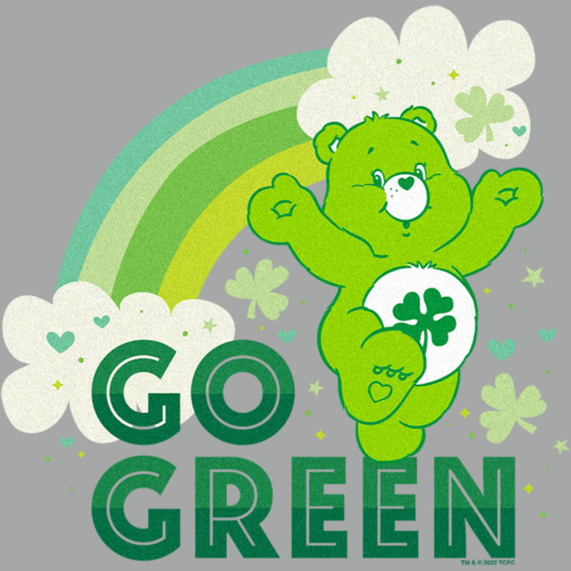 Men's Care Bears St. Patrick's Day Good Luck Bear Go Green Sweatshirt