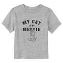 Toddler's Alice in Wonderland Dinah My Cat Is My Bestie T-Shirt