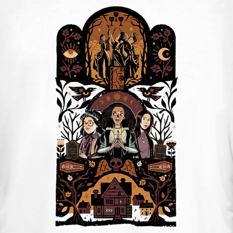 Junior's Hocus Pocus 2 Ornate Ritual Poster T-Shirt